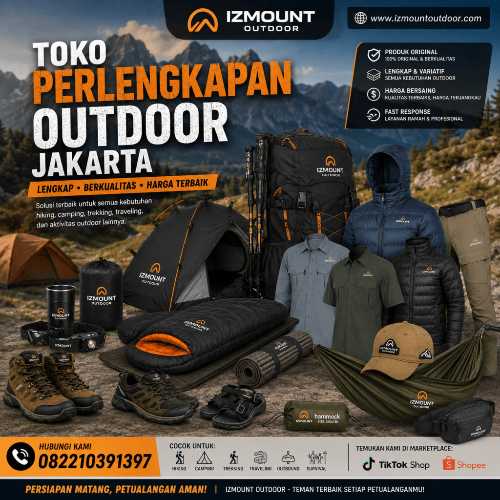 Toko Perlengkapan Outdoor Jakarta