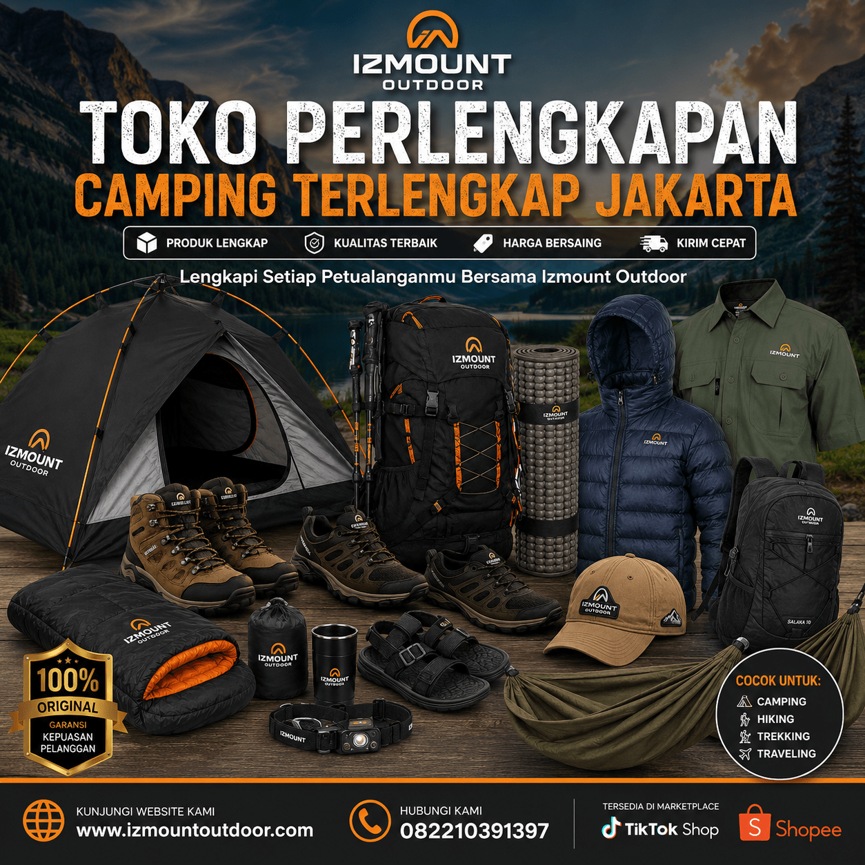 Toko Perlengkapan Camping Terlengkap Jakarta