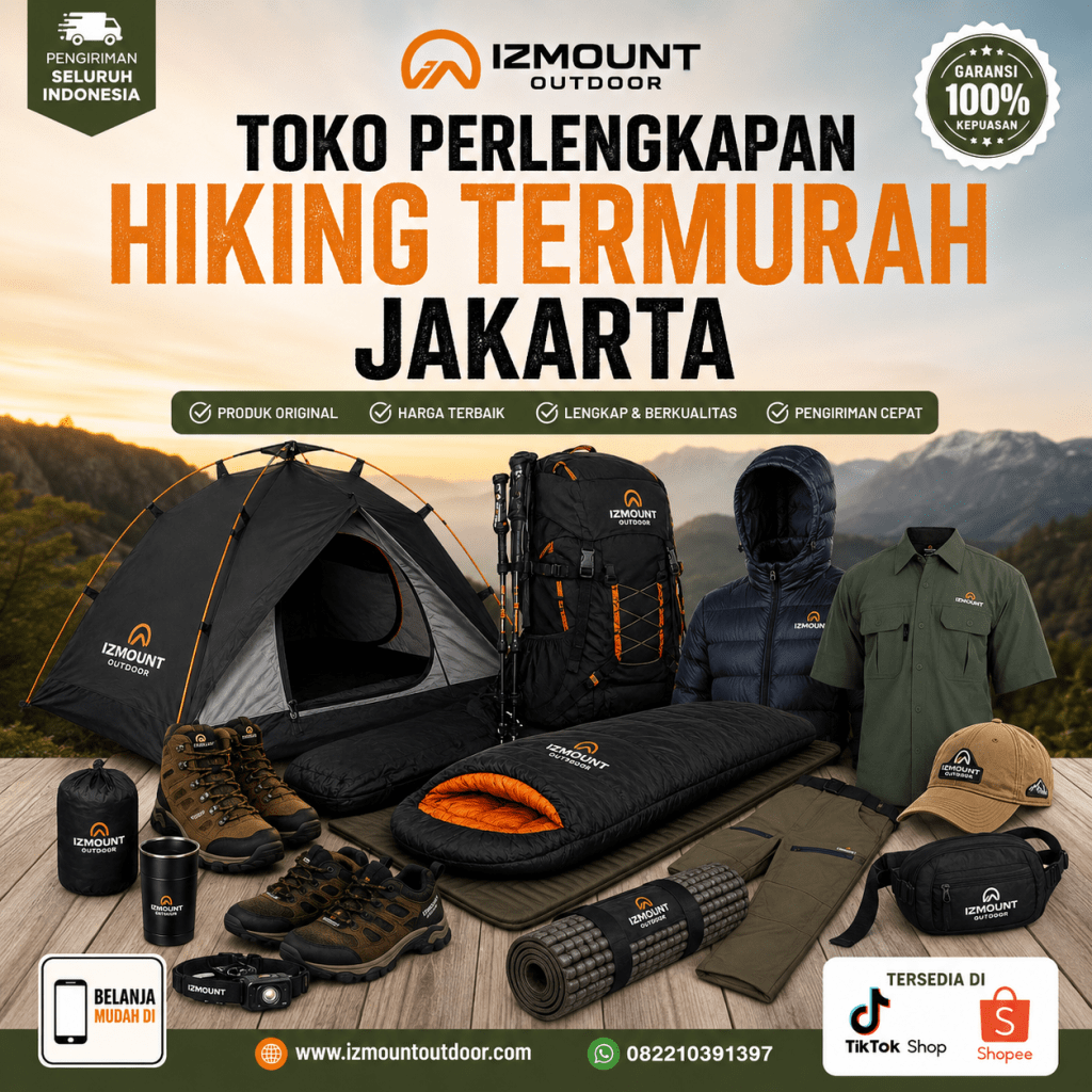 Toko Perlengkapan Hiking Termurah Jakarta