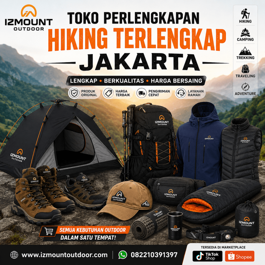 Toko Perlengkapan Hiking Terlengkap Jakarta