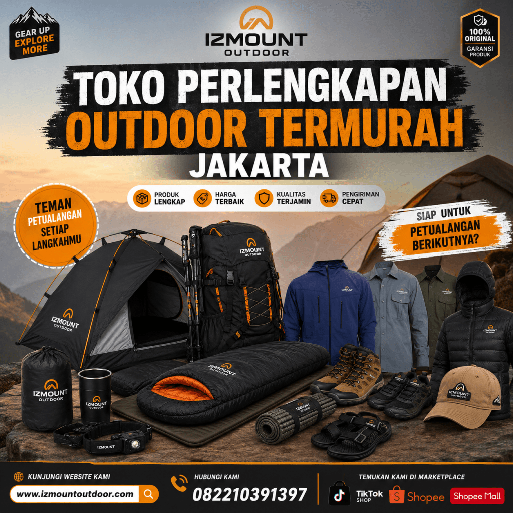 Toko Perlengkapan Outdoor Termurah Jakarta