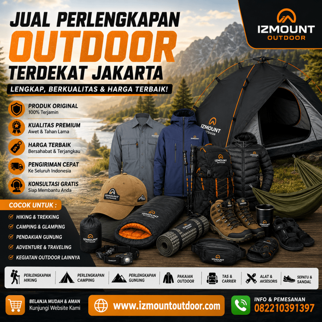 Jual Perlengkapan Outdoor Terdekat Jakarta