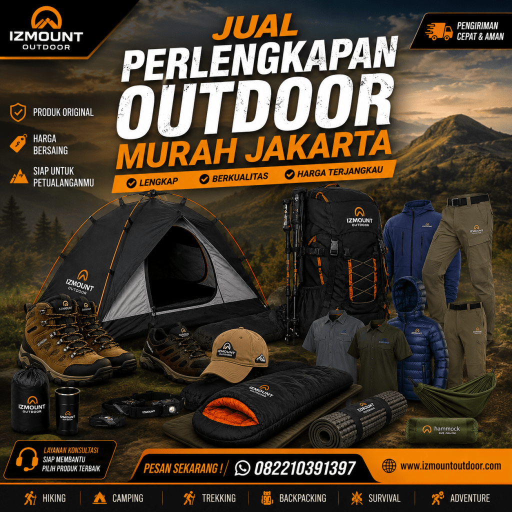 Jual Perlengkapan Outdoor Murah Jakarta