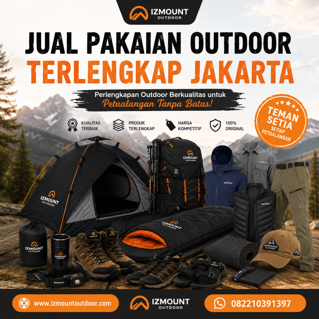 Jual Pakaian Outdoor Terlengkap Jakarta