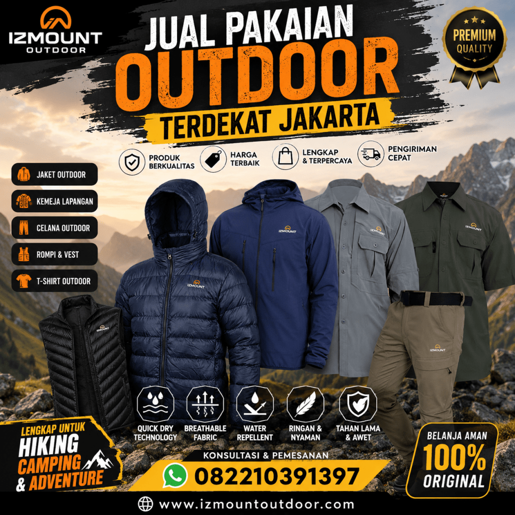 Jual Pakaian Outdoor Terdekat Jakarta