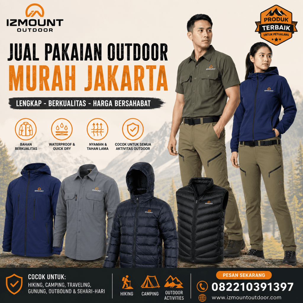 Jual Pakaian Outdoor Murah Jakarta